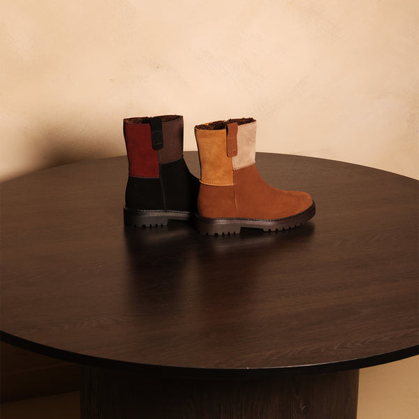 CHESTNUT MULTI SUEDE