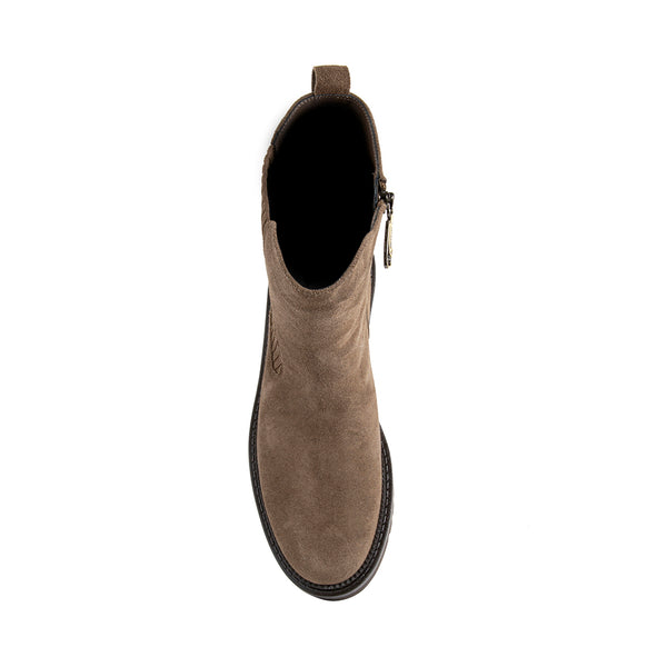 DARK TAUPE SUEDE