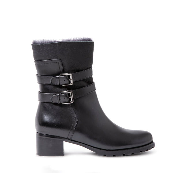 BLACK LEATHER