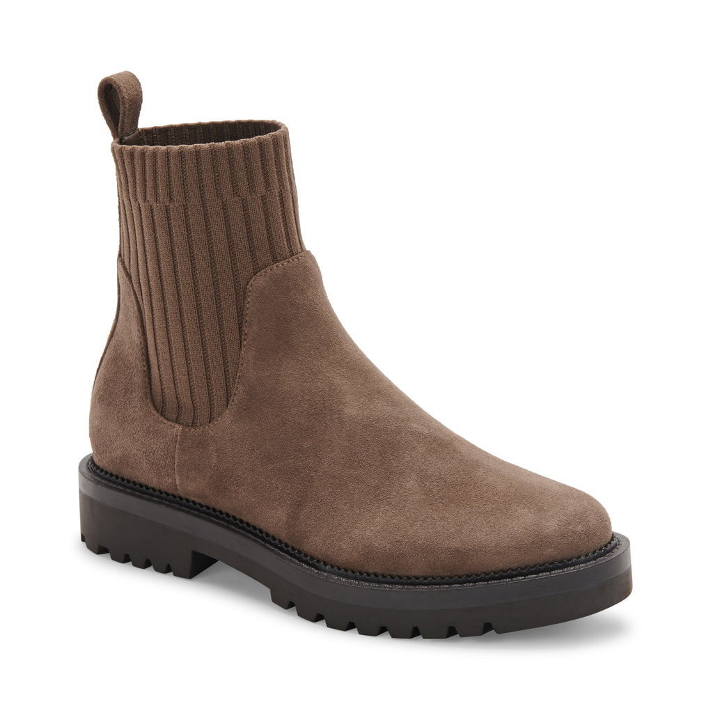 Bottes taupe daim discount