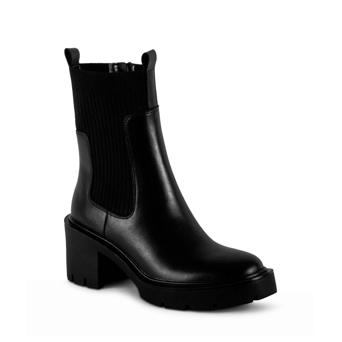 ISABELLA BLACK LEATHER