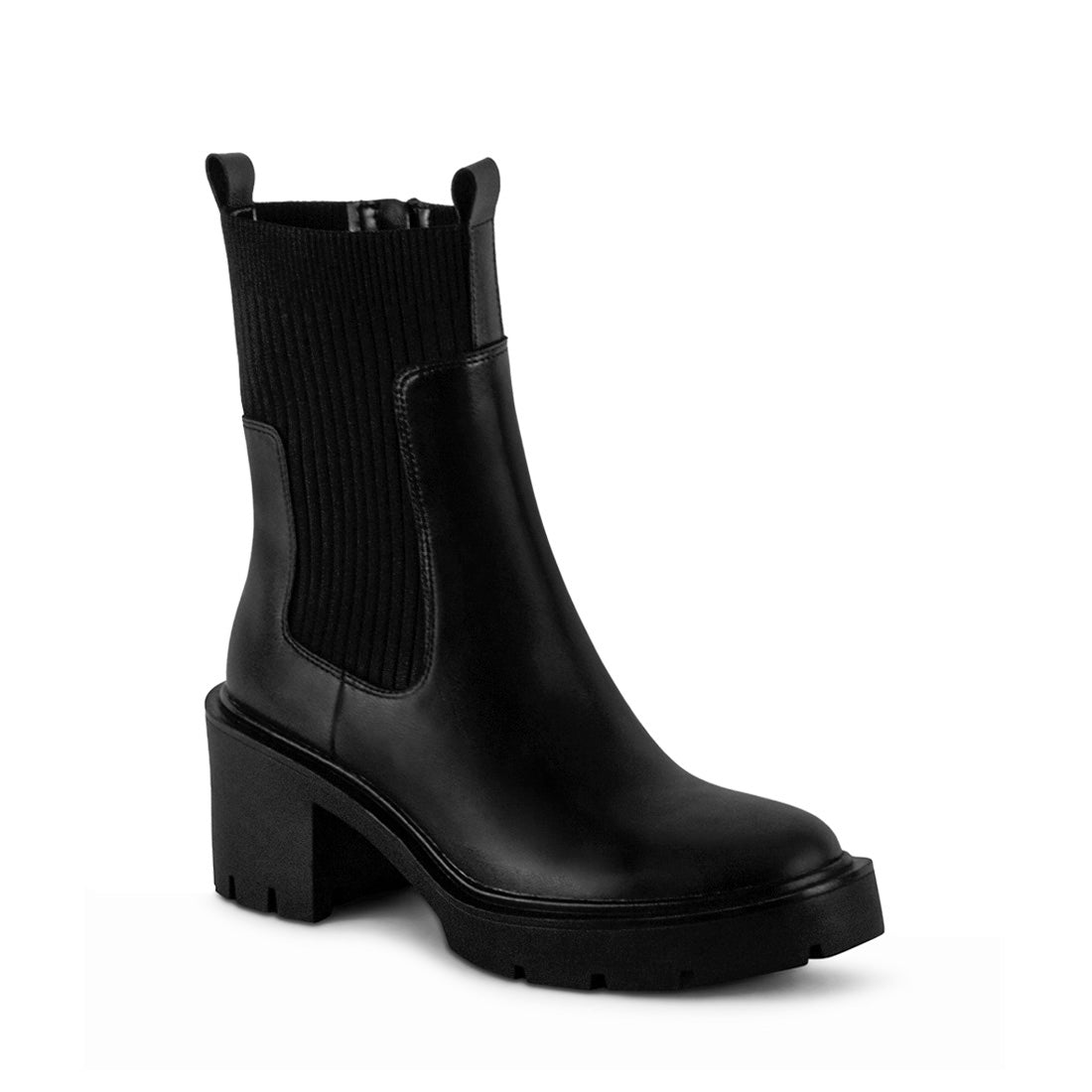 ISABELLA BLACK LEATHER