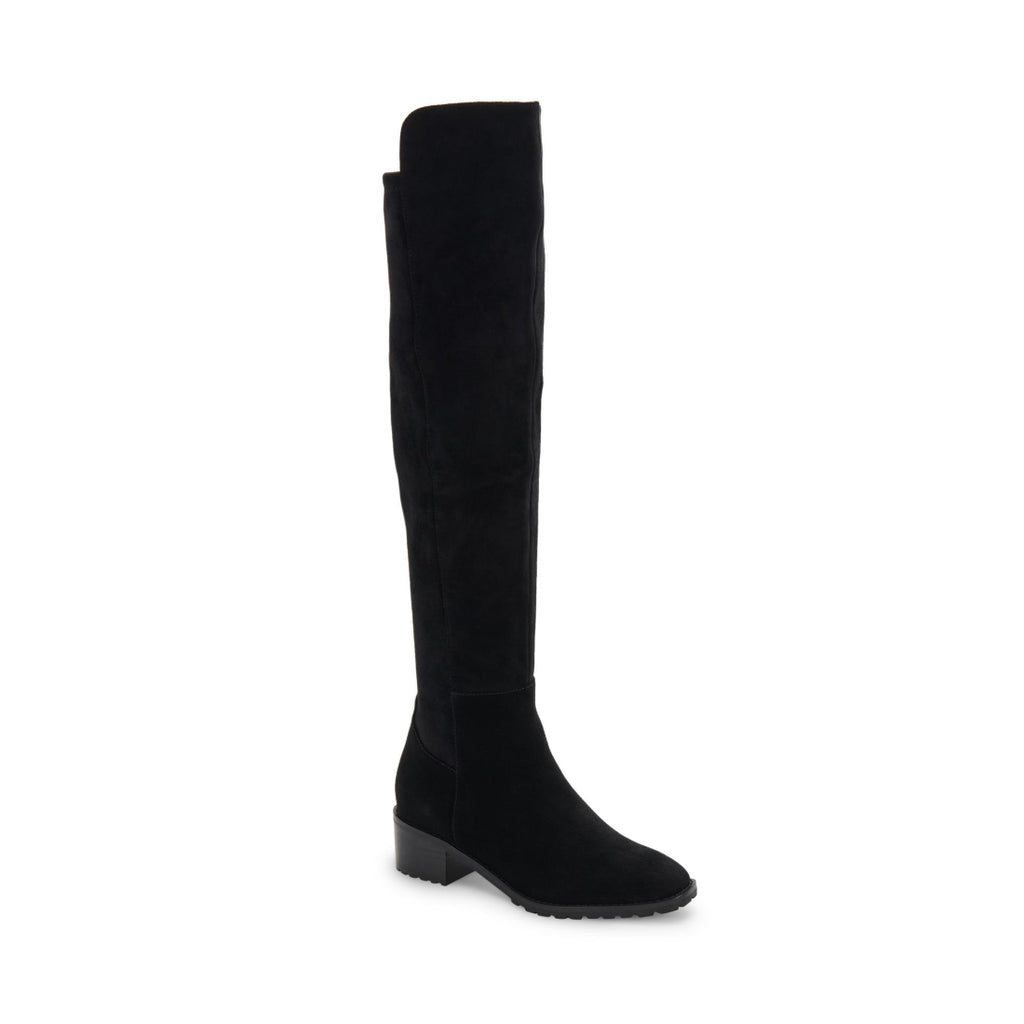 Waterproof suede knee deals high boots