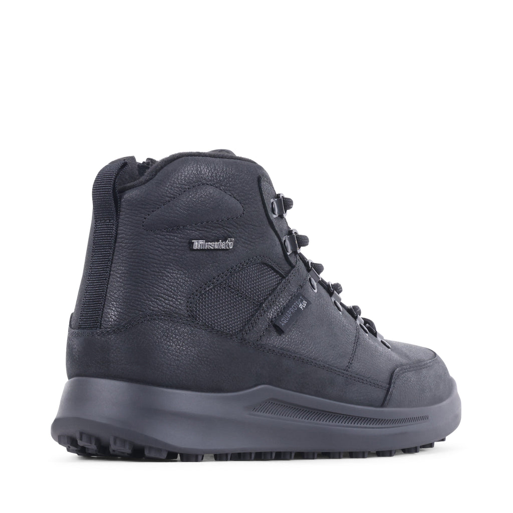 MAXWELL BLACK NUBUCK WATERPROOF BOOT