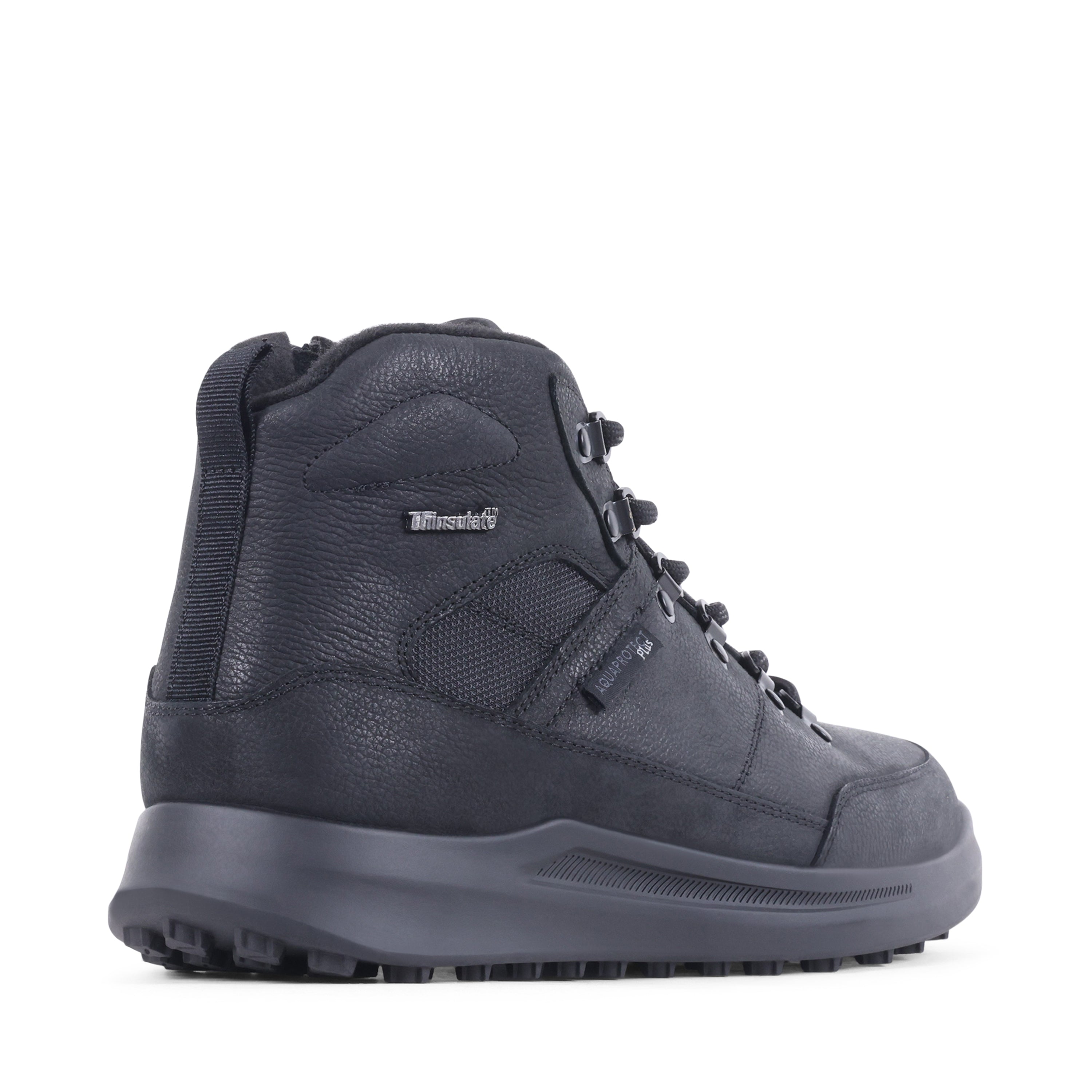 MAXWELL BLACK NUBUCK WATERPROOF BOOT
