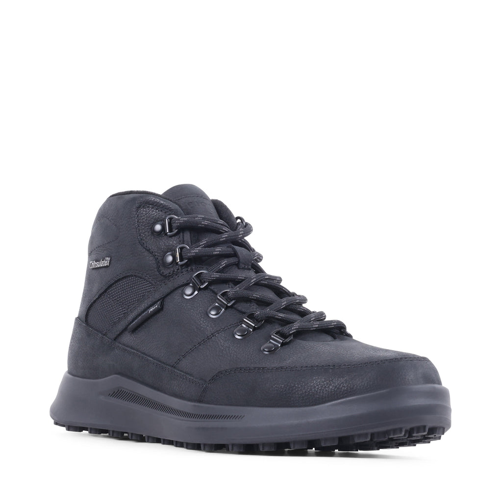 MAXWELL BLACK NUBUCK WATERPROOF BOOT
