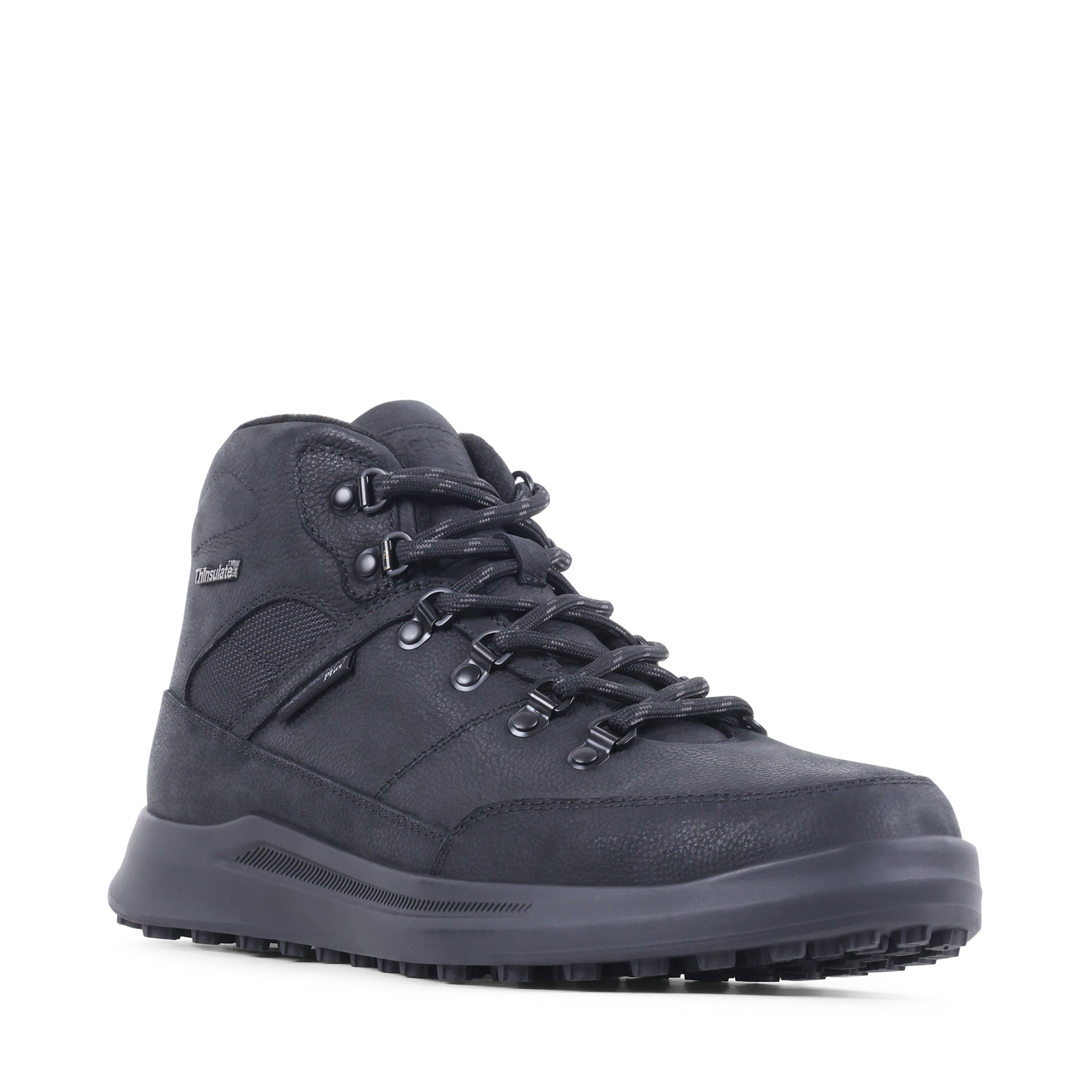 MAXWELL BLACK NUBUCK WATERPROOF BOOT