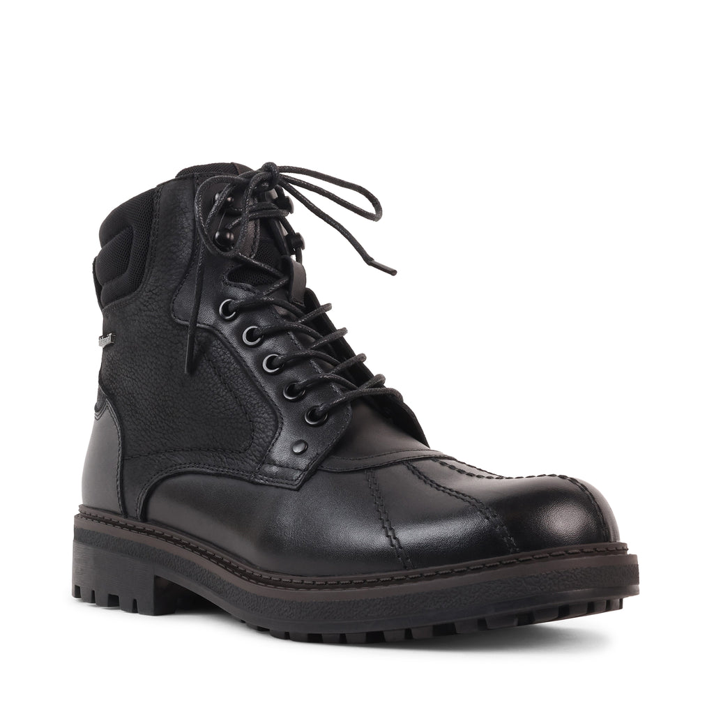 JENSEN BLACK LEATHER WATERPROOF BOOT