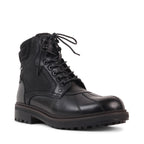 JENSEN BLACK LEATHER WATERPROOF BOOT
