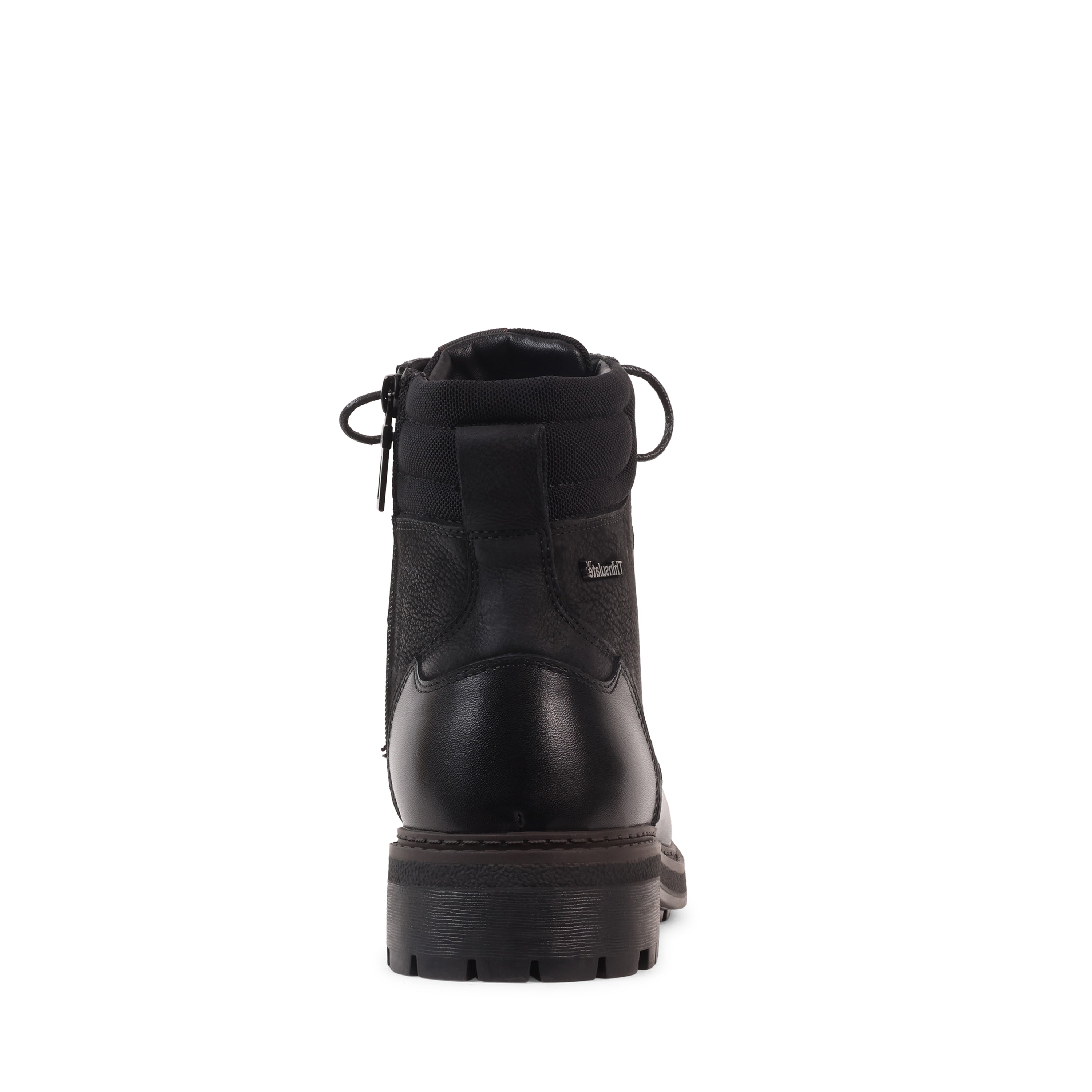 JENSEN BLACK LEATHER WATERPROOF BOOT