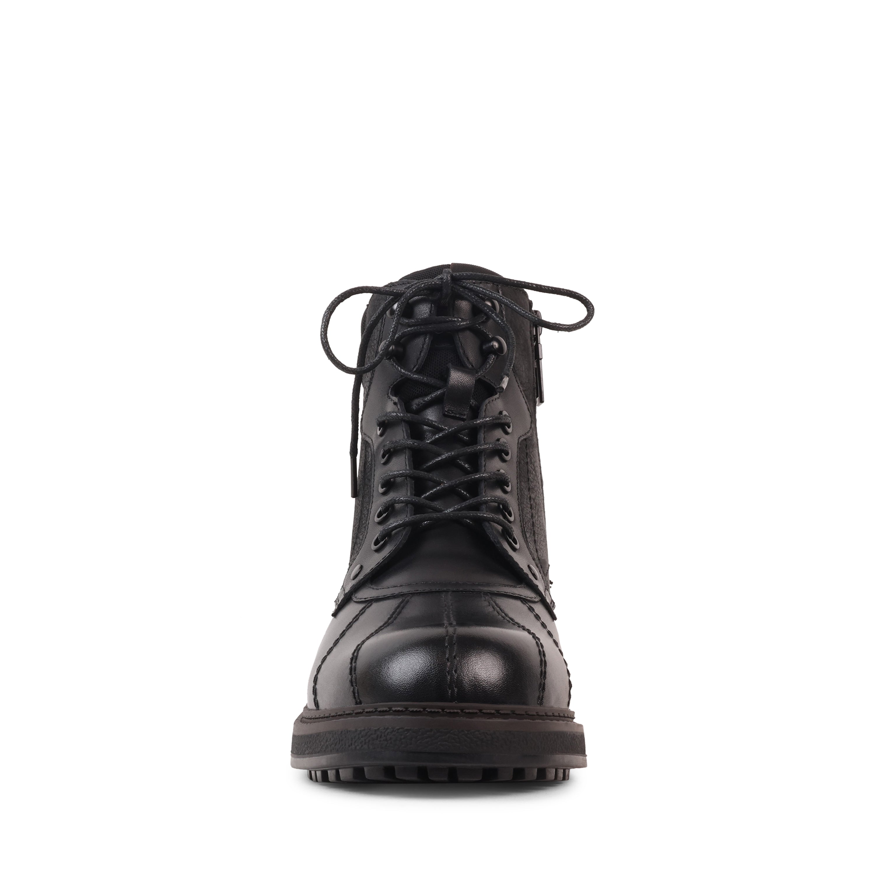 JENSEN BLACK LEATHER WATERPROOF BOOT