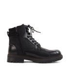 JENSEN BLACK LEATHER WATERPROOF BOOT