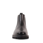 SILVIO BLACK LEATHER WATERPROOF BOOT