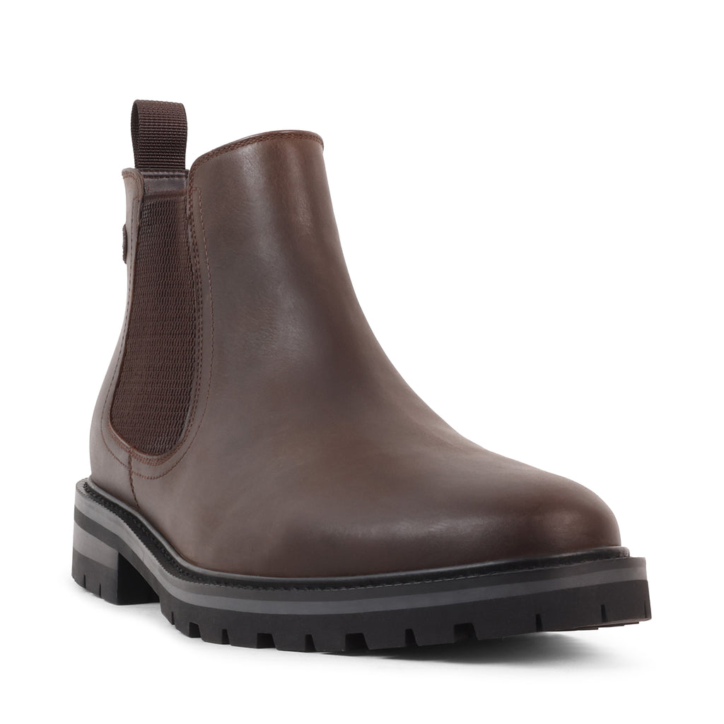 SILVIO BROWN LEATHER WATERPROOF BOOT