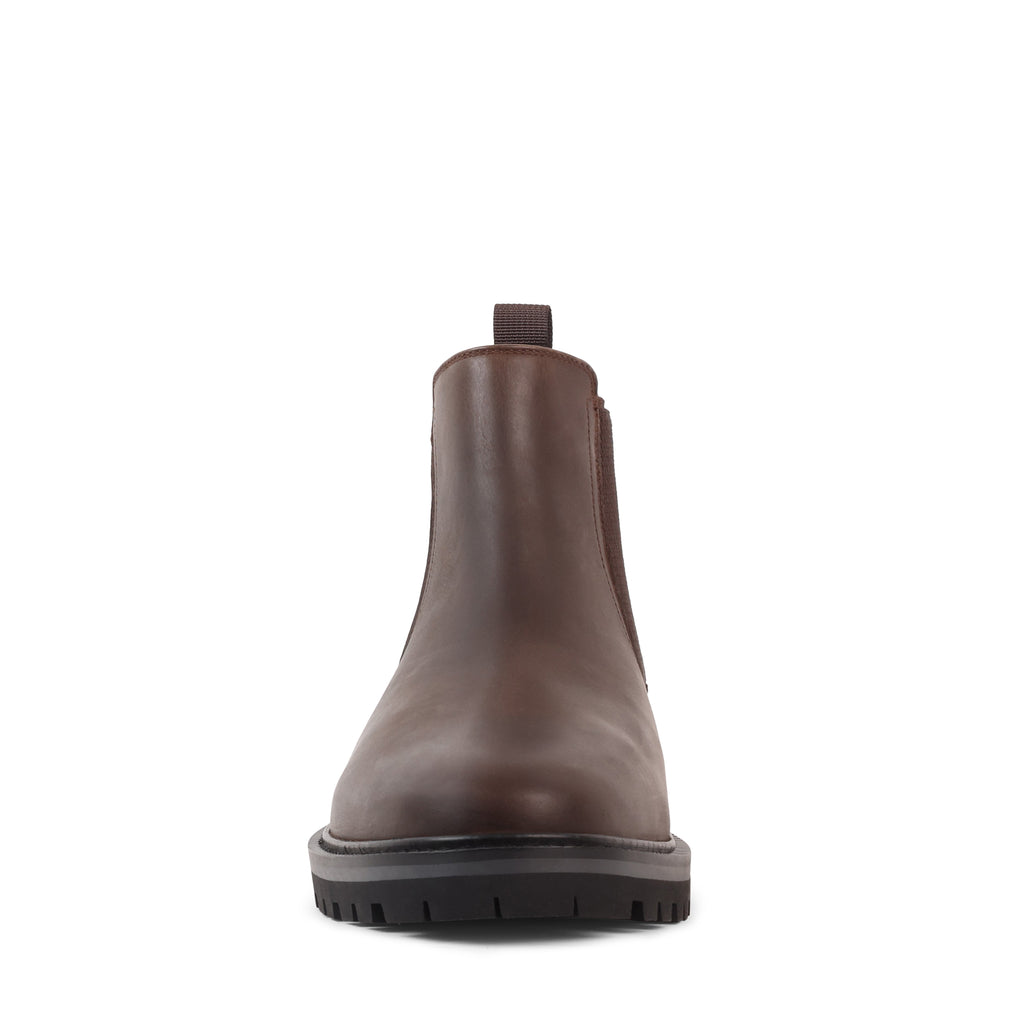 SILVIO BROWN LEATHER WATERPROOF BOOT