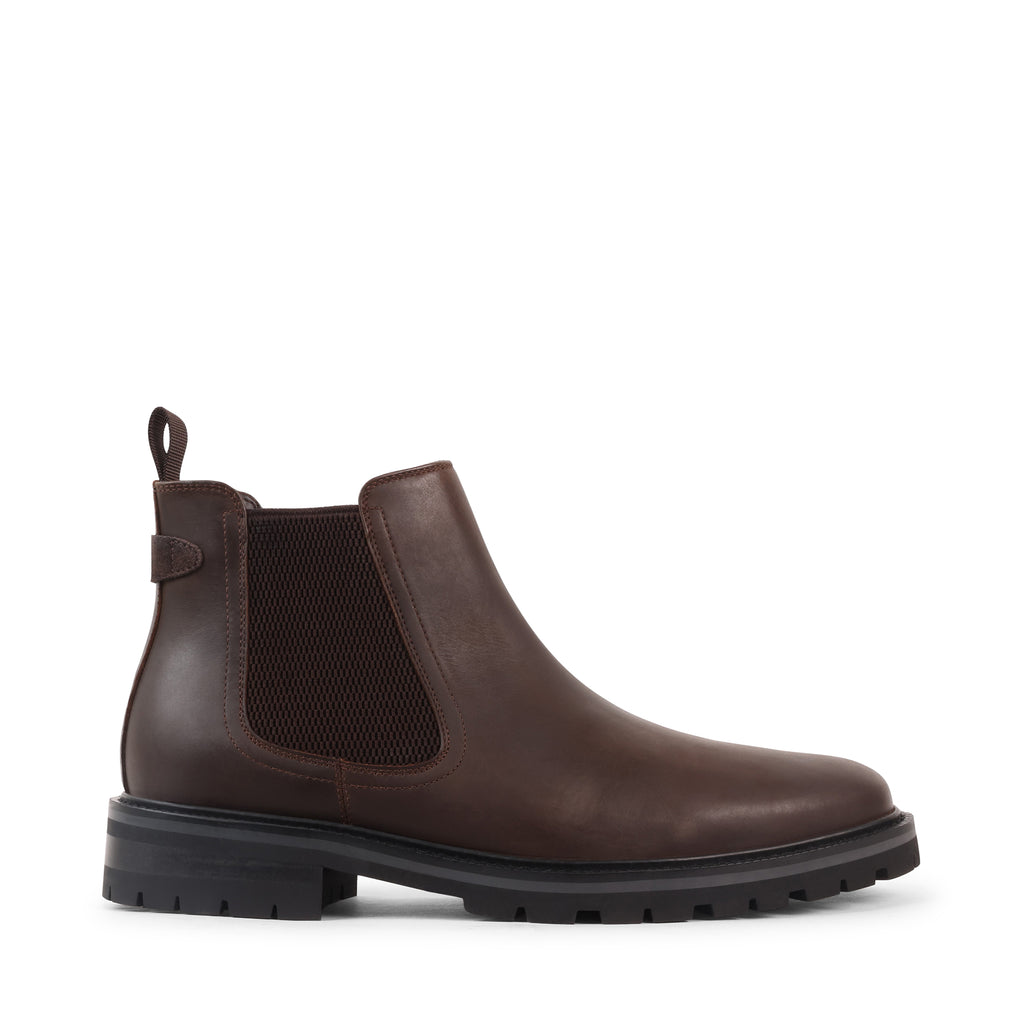 SILVIO BROWN LEATHER WATERPROOF BOOT