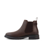 SILVIO BROWN LEATHER WATERPROOF BOOT