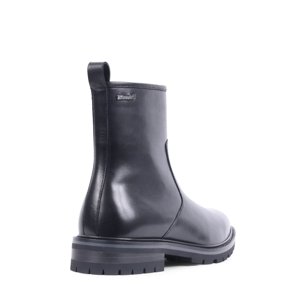 SEAN BLACK LEATHER WATERPROOF BOOT
