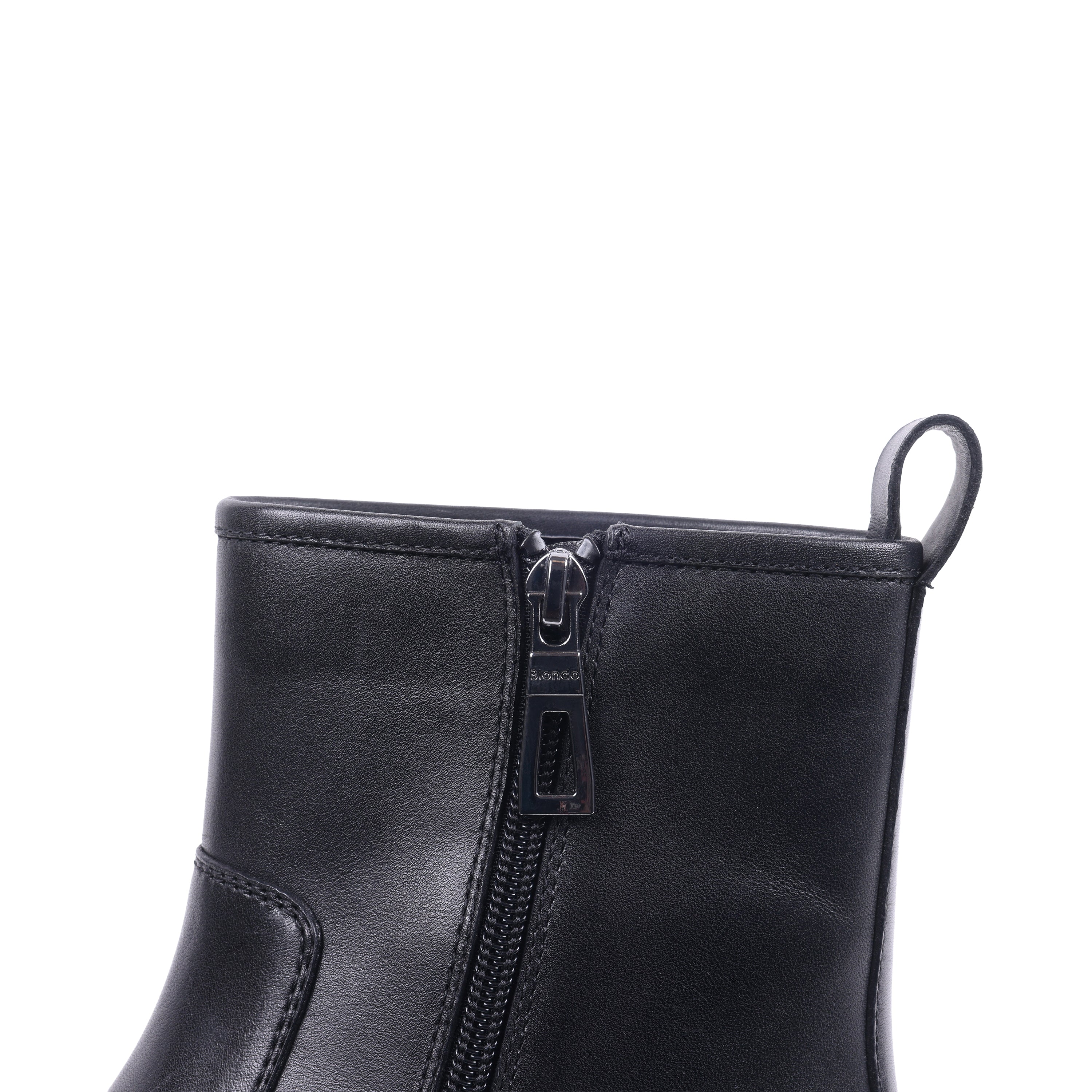 SEAN BLACK LEATHER WATERPROOF BOOT