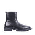 SEAN BLACK LEATHER WATERPROOF BOOT