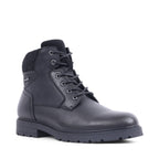 NALDO BLACK LEATHER WATERPROOF BOOT