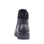 NALDO BLACK LEATHER WATERPROOF BOOT