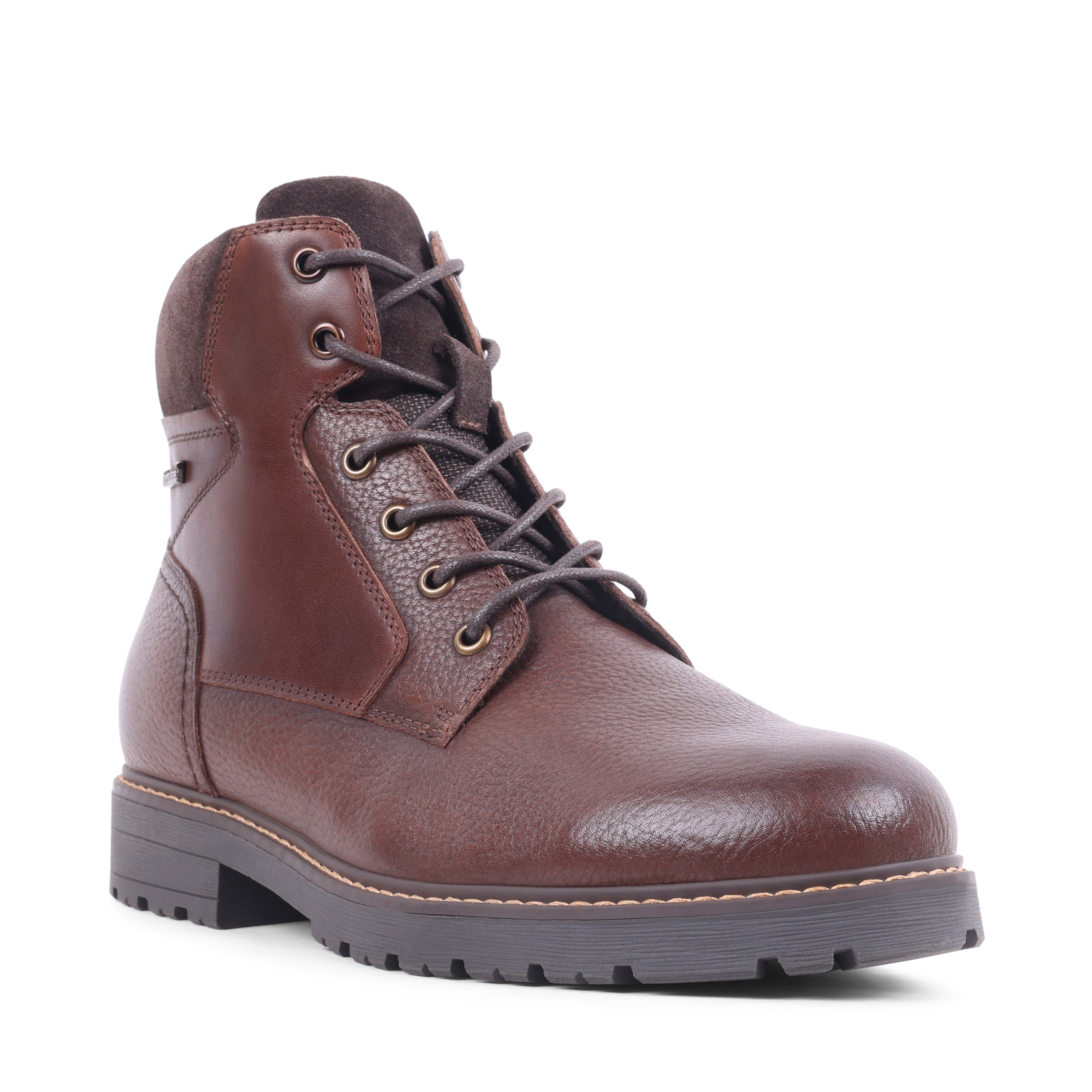 NALDO BROWN LEATHER WATERPROOF BOOT