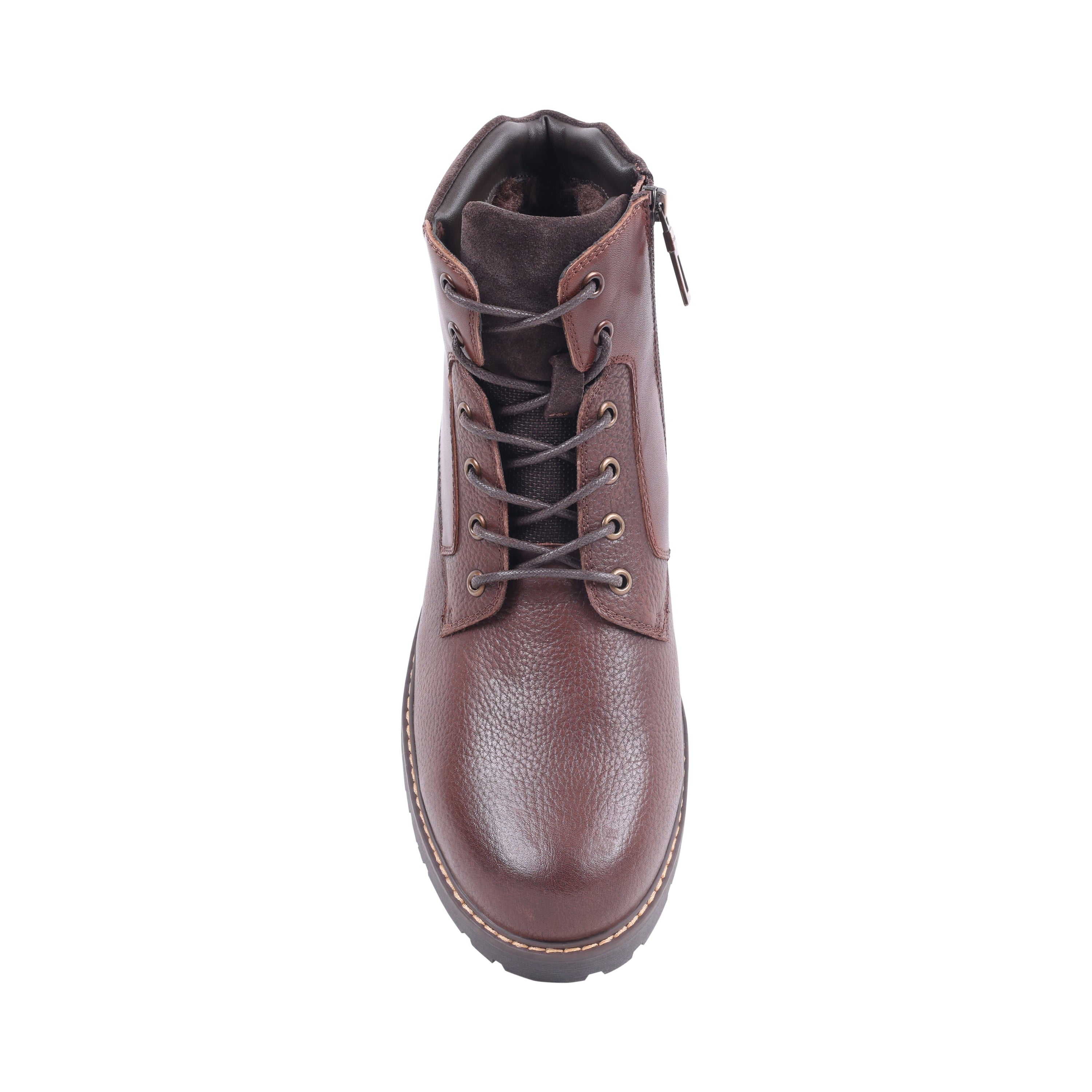 NALDO BROWN LEATHER WATERPROOF BOOT