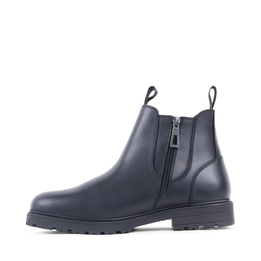 NICKY BLACK LEATHER WATERPROOF BOOT