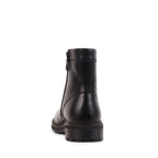 JUNIOR BLACK LEATHER WATERPROOF BOOT