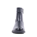 DENIS BLACK LEATHER WATERPROOF BOOT