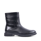 DENIS BLACK LEATHER WATERPROOF BOOT