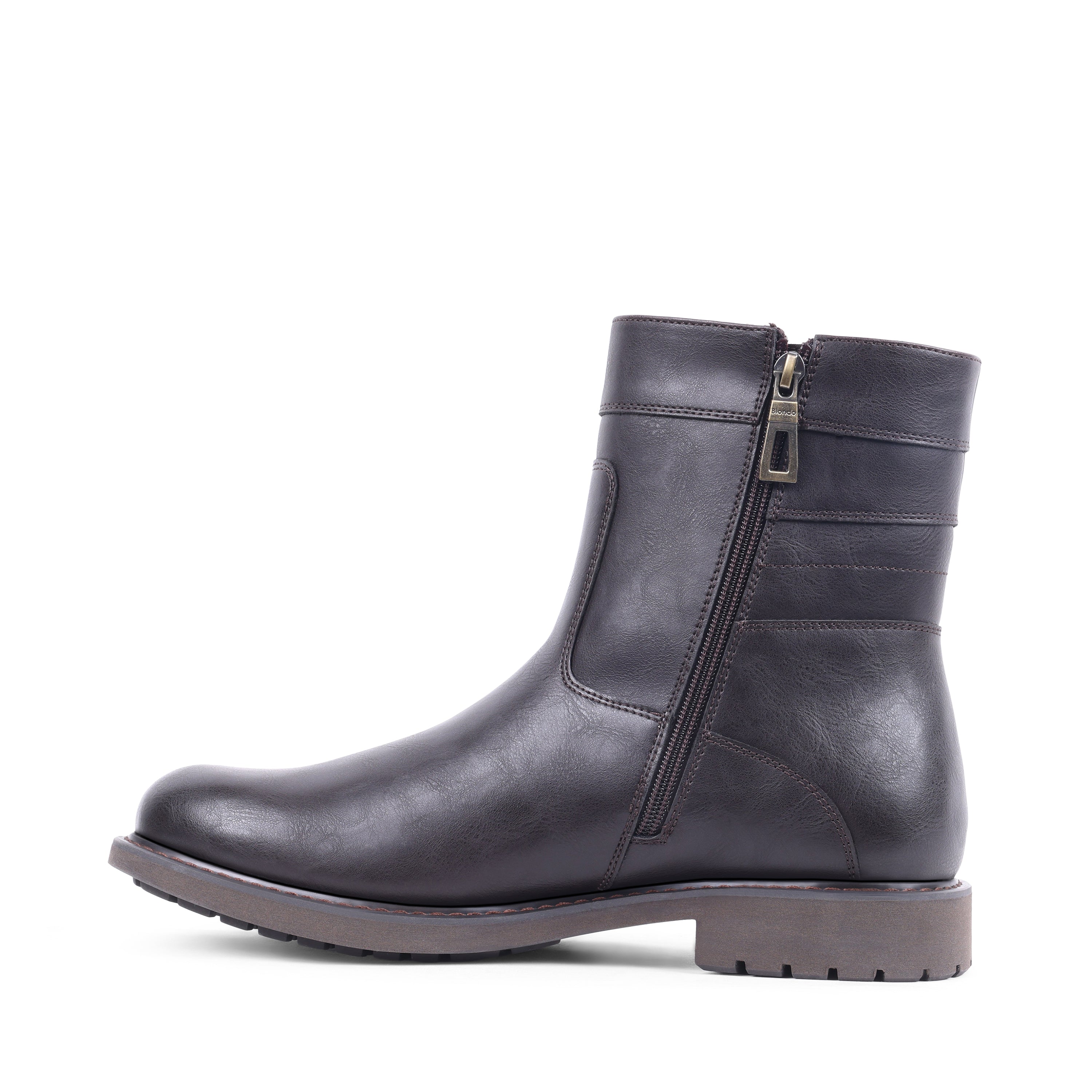 DENIS BROWN LEATHER WATERPROOF BOOT