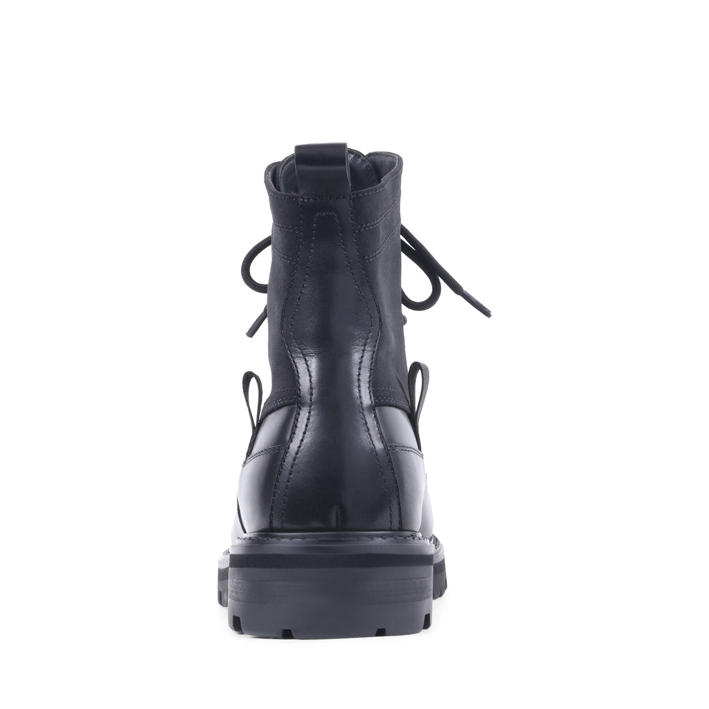 ANTHONY BLACK LEATHER WATERPROOF BOOT