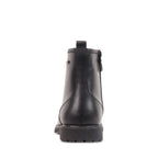 DRACAR BLACK LEATHER WATERPROOF BOOT