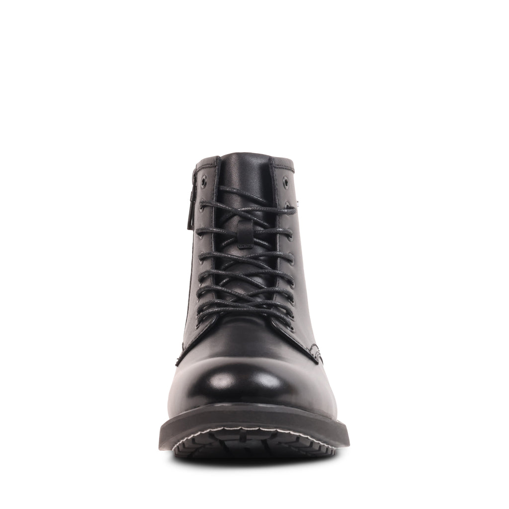 DRACAR BLACK LEATHER WATERPROOF BOOT
