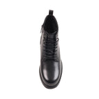 DRACAR BLACK LEATHER WATERPROOF BOOT