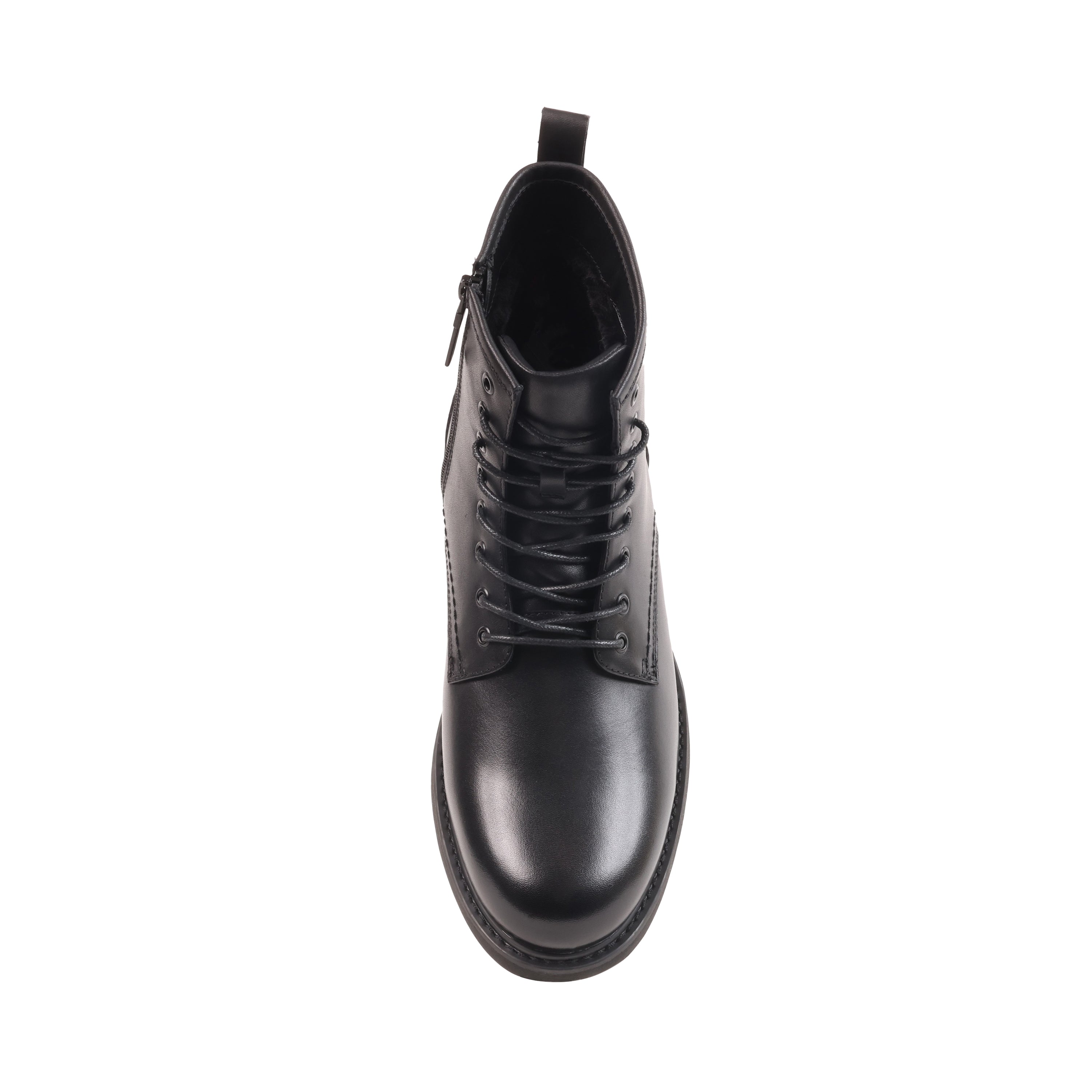 DRACAR BLACK LEATHER WATERPROOF BOOT