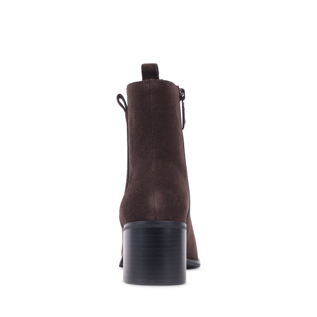 MALLORYS Cafe Suede Block Heel Zip-Up Waterproof Ankle Boots