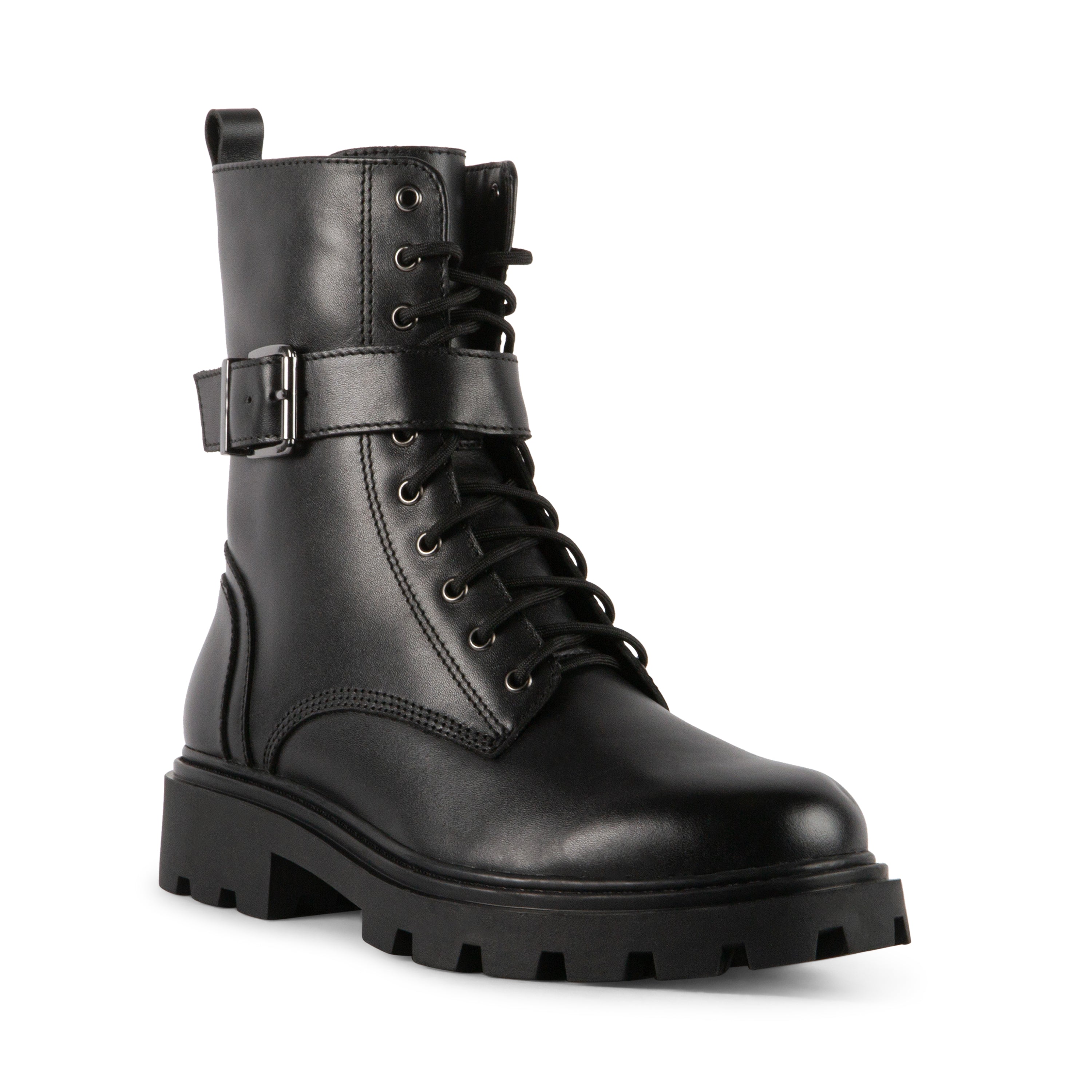 BLACK LEATHER