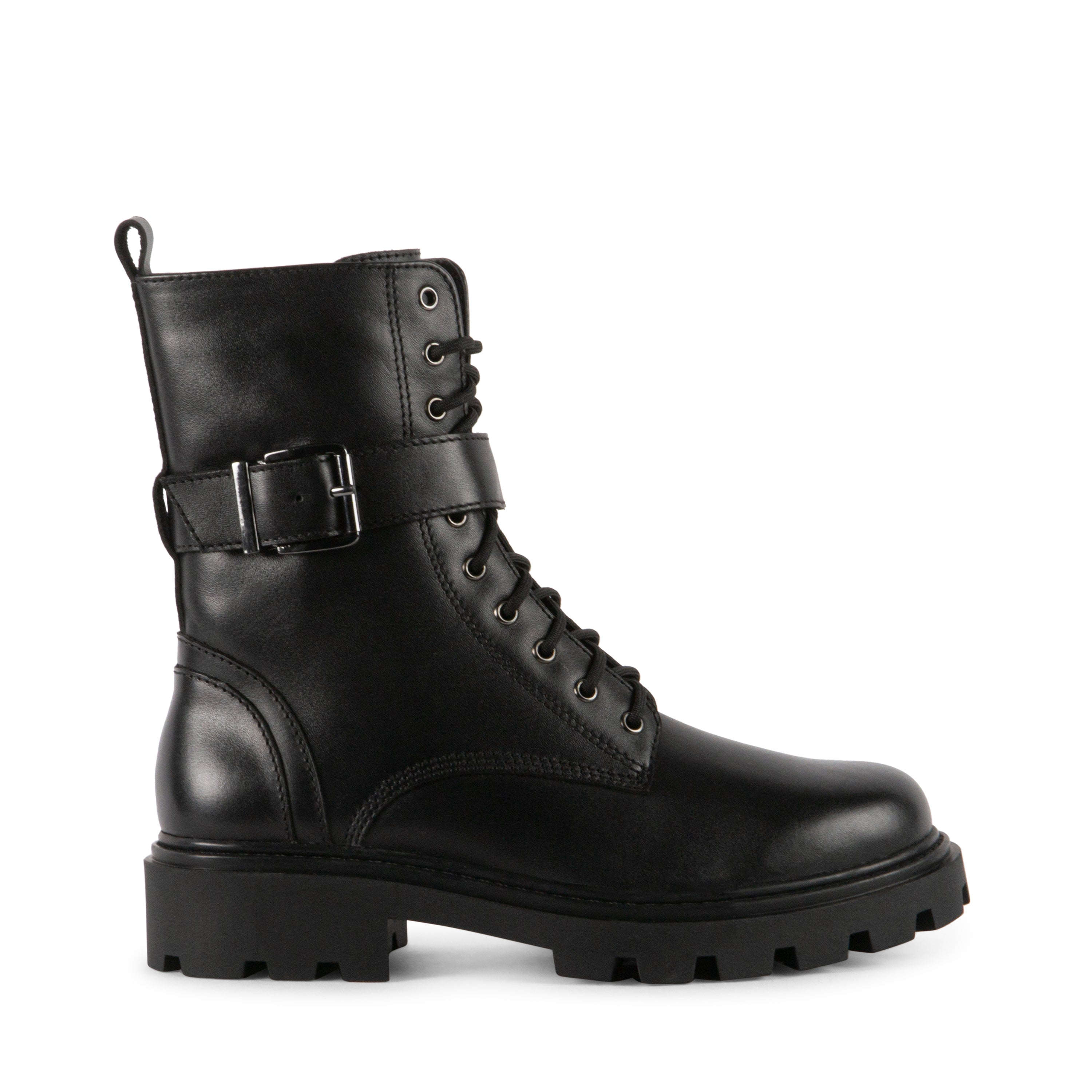 BLACK LEATHER