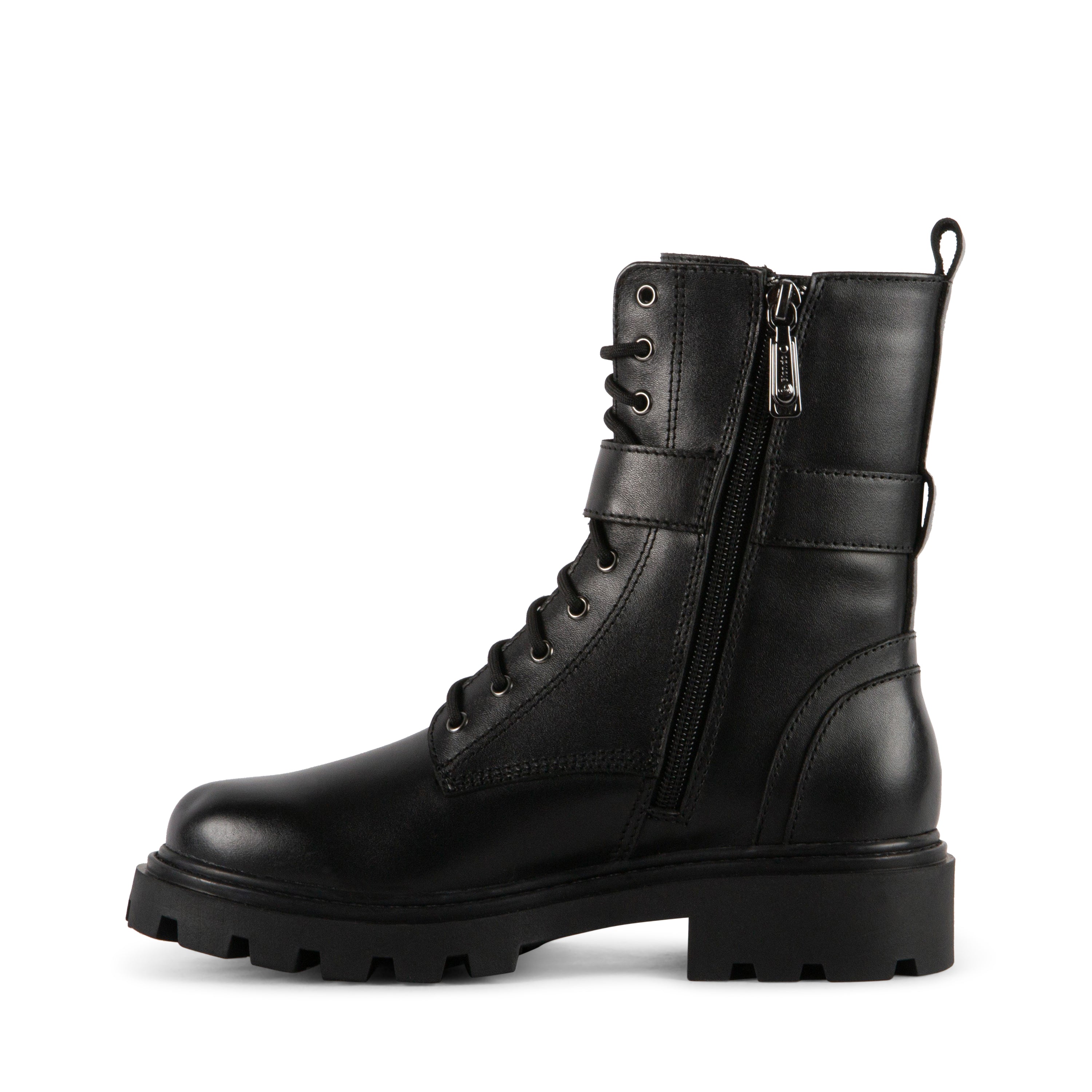 BLACK LEATHER