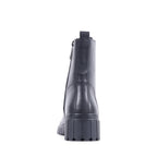 EVERLYY BLACK LEATHER WATERPROOF BOOT