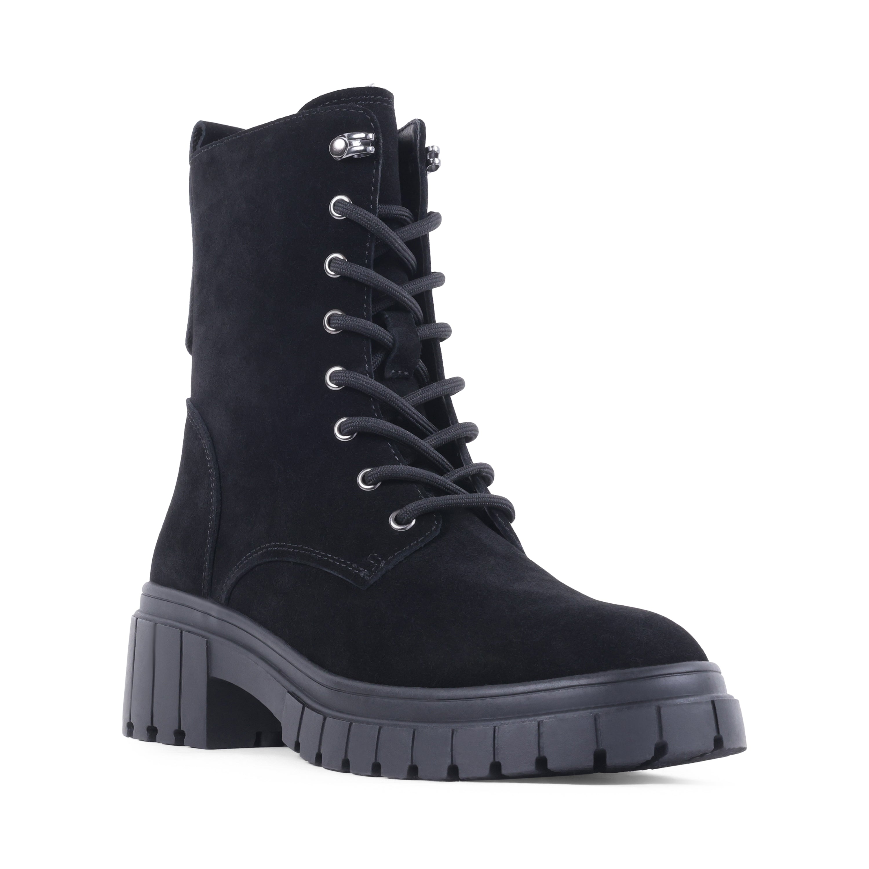 EVERLYYS BLACK SUEDE WATERPROOF BOOT