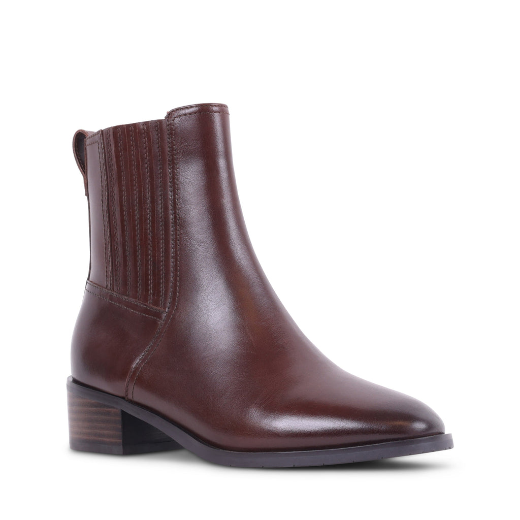 SESHA Cafe Leather Zip-Up Waterproof Ankle Boots