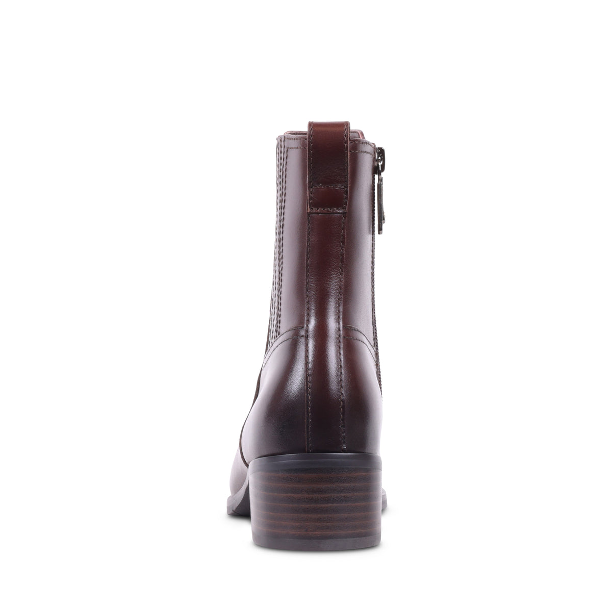 SESHA Cafe Leather Zip-Up Waterproof Ankle Boots