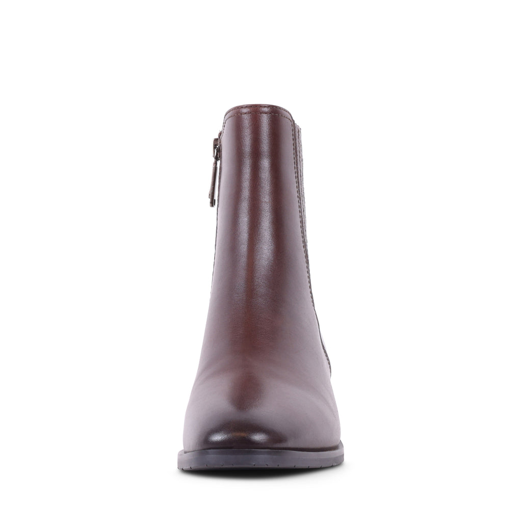SESHA Cafe Leather Zip-Up Waterproof Ankle Boots