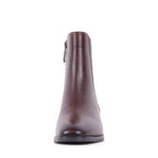 SESHA Cafe Leather Zip-Up Waterproof Ankle Boots