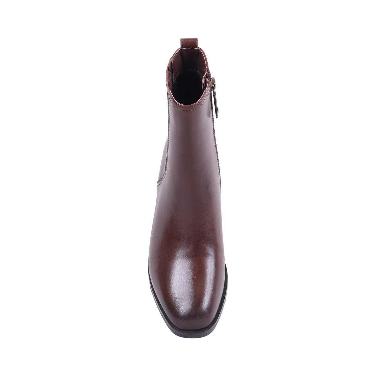 SESHA Cafe Leather Zip-Up Waterproof Ankle Boots