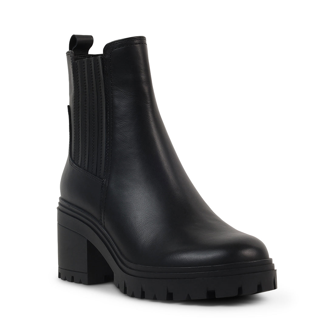 BLACK LEATHER